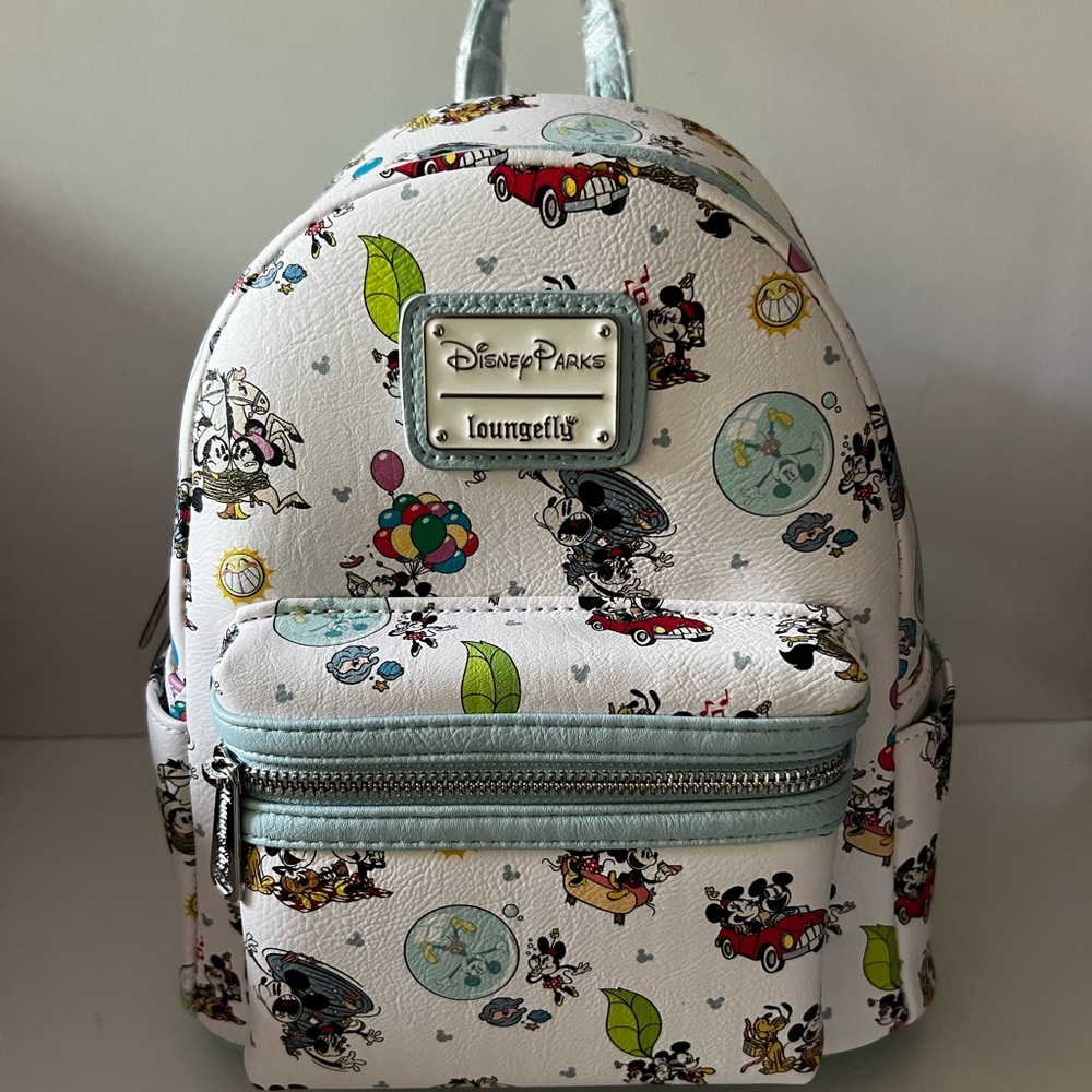 Mickey and Minnie’s Runaway Railroad Loungefly Backpack